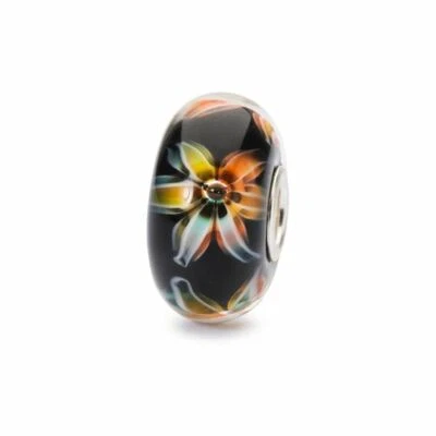 TROLLBEADS Glasbead, Blume des Selbstvertrauens, 925 Sterlingsilber, TGLBE-10451 - Bild 1 von 4