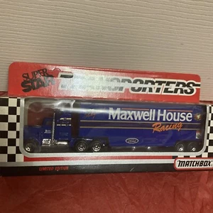 Matchbox Super Star Transporters Maxwell House B. Labonte Limited Edition 1:87 - Picture 1 of 11