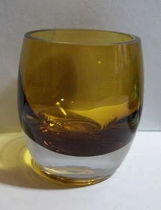 Elegante portacandele votivo o tealight in vetro oro - 3 1/4"H di Artland - Foto 1 di 1