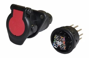 Adr 15P/24V Presa Corrente Camion Rimorchio Vite Originale Erich Hunter Iso - Picture 1 of 10