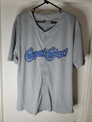 Corpus Christi Hooks,  #28 Castro SGA Gray Jersey, Size Large, NWOT Cover