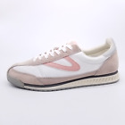 Tretorn Rawlins Women's 8 Shoes Pink White Sneaker Low Lace Up Suede Colorblock
