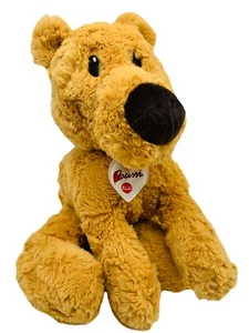 Oso suave Trudi Bussi diseño italiano flojo peluche peludo animal de peluche 13" difícil de encontrar - Imagen 1 de 15