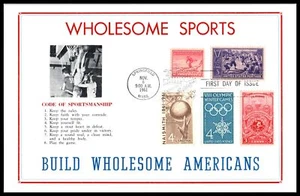1961 Basketball Naismith sports Sc 1189 FDC on Hammond maxi-card cachet (A02 - Picture 1 of 1