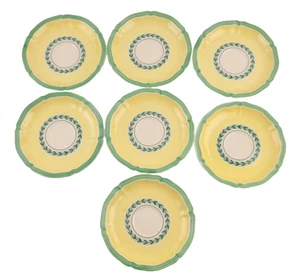 7 Villeroy & Boch French Garden Fleurence 5.75" Saucers for 7oz Tea Cup - Picture 1 of 5