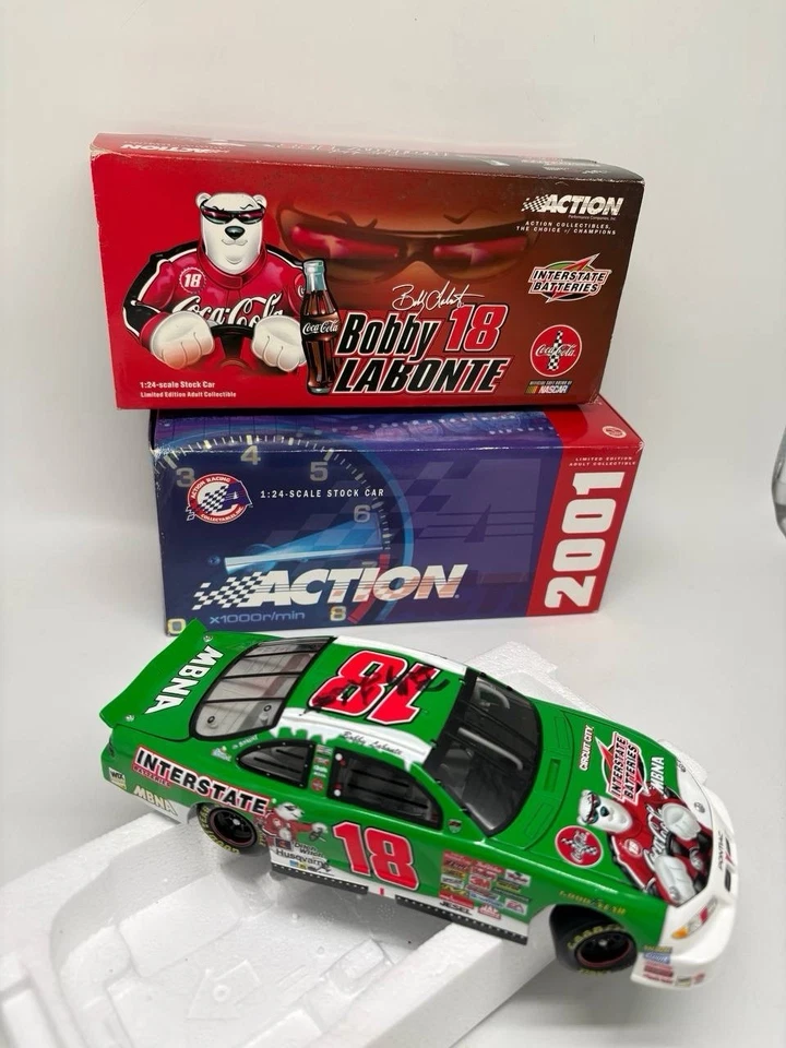 Action 2001 Pontiac Grand Prix #18 Bobby Labonte Interstate 1:24 Diecast Car