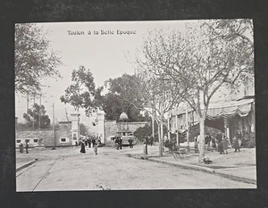 Continental postcard Toulon France a la Belle Epoque Beautiful Era b&w pm 1994 - Picture 1 of 3