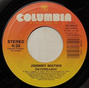 Johnny Mathis, Daydreamin', (7", Single), NM or M-, 3584303754 - Picture 1 of 3