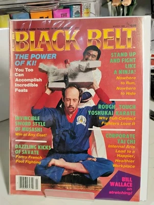 March 1988 Vintage Black Belt Magazine Bagged And Boarded In Great Condition  Foto 1 de 3
