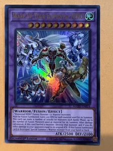 Yugioh Wake Up Your Elemental HERO MAZE-EN014 Ultra Rare 1st Edition NM - Picture 1 of 2