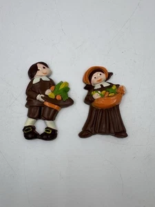 Set 2 Decorazioni Cake Topper Piatto Wilton Plastica Raccoglitrice Pellegrini 1979 - Foto 1 di 8