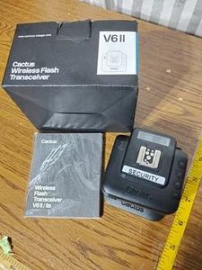 Cactus Wireless Flash Transceiver V6 II S for Sony Multi Interface Shoe New Bn8 - Picture 1 of 1