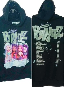Mädchen Größe 10/12 Medium Bratz Puppen "Live In Concert" Grafik Sweatshirt/Hoodie - Bild 1 von 7