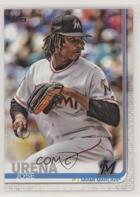 2019 Topps Jose Urena #20 - Image 1 of 2