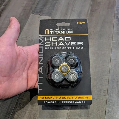 Cabezal de repuesto de afeitadora Microtouch Titanium Head - Nuevo en paquete Nuevo sellado Foto 1 de 4