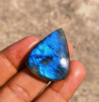 64 quilates de labradorita natural multi fuego pera cabujón piedra preciosa... - Imagen 1 de 4