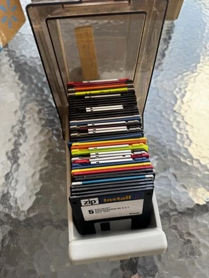 Microsoft Windows NT  Setup (3) 3.5" Floppy Disks Packard Recovery LOT - Image 1 of 4