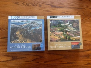 Dos Rompecabezas Earth Aware Conservation Series 1000 Piezas Nuevo Precintado - Imagen 1 de 9
