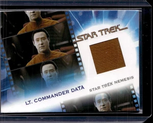 2007 Star Trek: The Complete Movies Lt. Commander Data Costume Card /1501 (50A) - Picture 1 of 2