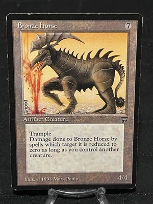 Bronze Horse - Legends ~MP~ Magic The Gathering MTG - Image 1 of 4