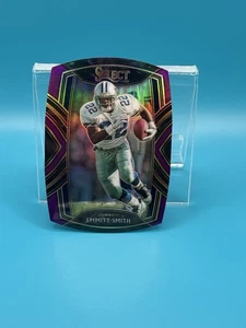 2020 Select Emmitt Smith Club Level Die Cut Purple Prizm  - Picture 1 of 2