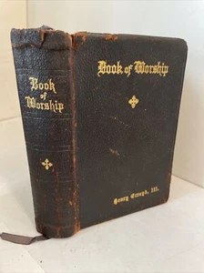 Book of Worship: Services, Prayers, Sacraments & Rites; SWEDENBORG; NEW CHURCH - Picture 1 of 12