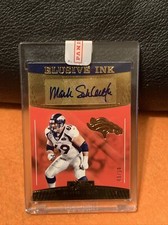 MARK SCHLERETH 2016 DONRUSS SIGNATURE SERIES ELUSIVE INK AUTO GOLD SSP# 3/10