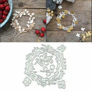 Blume Kreis Metall Stanzformen Schablone Scrapbooking Fotoalbum Karte Craft DIY - Picture 1 of 7