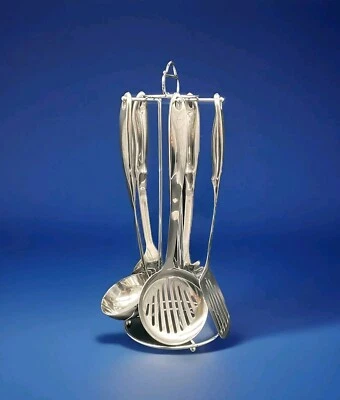 AMC Kitchen Aid Set 6 Piece Set Stainless Steel High Quality Kitchen Ladle Set TOP - Image 1 of 4