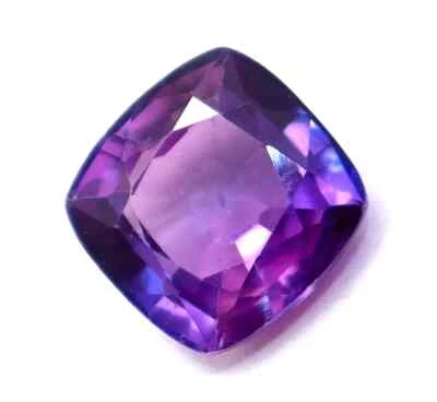 Natural 4.50 Ct Purple Tanzanite Cushion Certified Loose Gemstone With Free Gift - Image 1 of 4