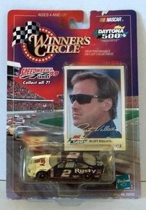 WINNERS CIRCLE RUSTY WALLACE #2 DAYTONA 500 FORD TAURUS DIECAST CAR 1998 wca - Picture 1 of 2