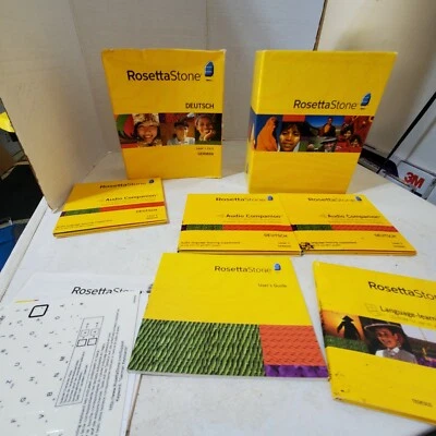 Rosetta Stone Deutsch German Language Training Levels 1 - 3 - Image 1 of 4