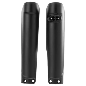 Acerbis Lower Fork Cover Set Black For Husqvarna FC 450 Rockstar Edit. 2018-2021 - Picture 1 of 2