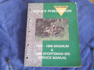 Polaris Service Manual 1995-96 Magnum & 1996 Sportsman 500, Part #9913681 - Imagem 1 de 2