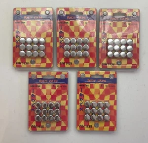 LOT OF 5 CHROME BOLT CAPS / BOLT COVERS for 10mm BOLTS SPECTRE 1438 12 PACK NEW - Picture 1 of 3