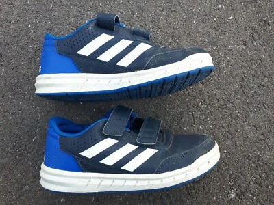 Baskets Adidas couleur bleu T30 en très bon état - Photo 1/2