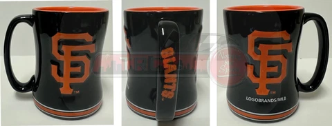 San Francisco Giants Logo Brands MLB Relief 14oz Coffee Mug (1) Cover