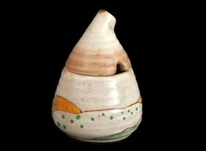 Maceta de miel Art Deco Lynton Beehive 1936 de Clarice Cliff Pink Taormina Landscape - Imagen 1 de 9