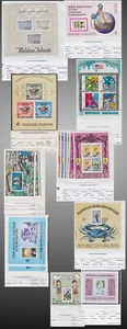 MALDIVE ISLANDS LOT S. S. TOPICAL BIRDS MARINE FAUNA TELEPHONE OLYMPIC DONALD - Picture 1 of 2