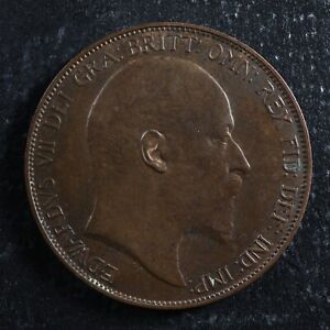 One penny 1905 Great Britain KM#794.2 Bronze UK GB Grande-Bretagne