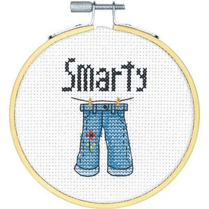 Cross Stitch Kit ~ Dimensions Stitch Wits Smarty Pants #72-74835 - Picture 1 of 1