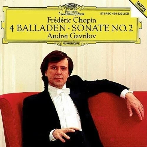 Ballades / Piano Sonata 2 by Chopin / Gavrilov (CD, 1993)