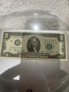 1976 2 dollar bill - Picture 1 of 3