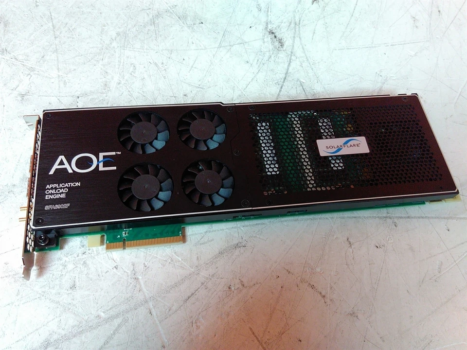 Defective SolarFlare AOE SFA6902F Application Onload Engine AS-IS - Image 1 of 4
