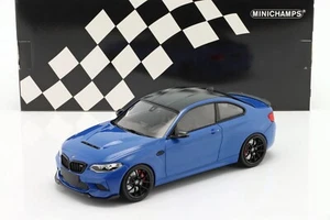 1/18 BMW M2 CS Coupe 2020 Blue Met. Die-cast Model Car by Minichamps 155021022 - Picture 1 of 4