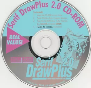 Serif DrawPlus 2.0 CD-Rom ~ 1994 - Picture 1 of 2