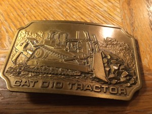 caterpillar belt buckles for sale