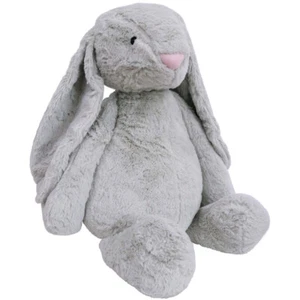 LVD 60cm Polyester Lrg Bunny Stuffed Animal Plush Kids Soft Cuddle Toy Grey - Picture 1 of 1