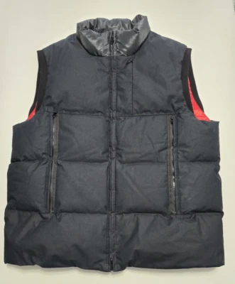 Under Armour X Hecho en Italia Abajo Cremallera Chaleco Puffer Negro Para Hombre Grande  Foto 1 de 4