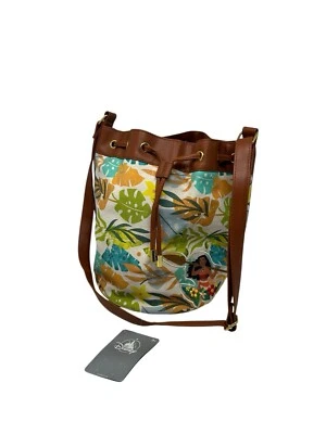 Disney Parks Store Moana Tropical Bandolera Nadar Playa Bolso Cartera Nuevo con Etiquetas Foto 1 de 4